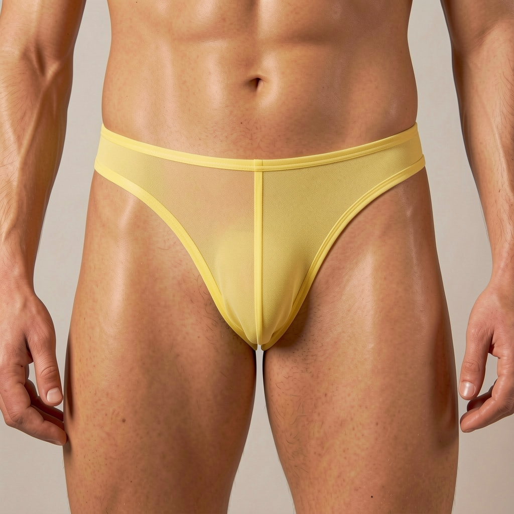 Yellow Essential Low-Rise Brief