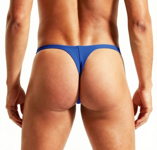 Men's Royal Blue Minimalist Thong 