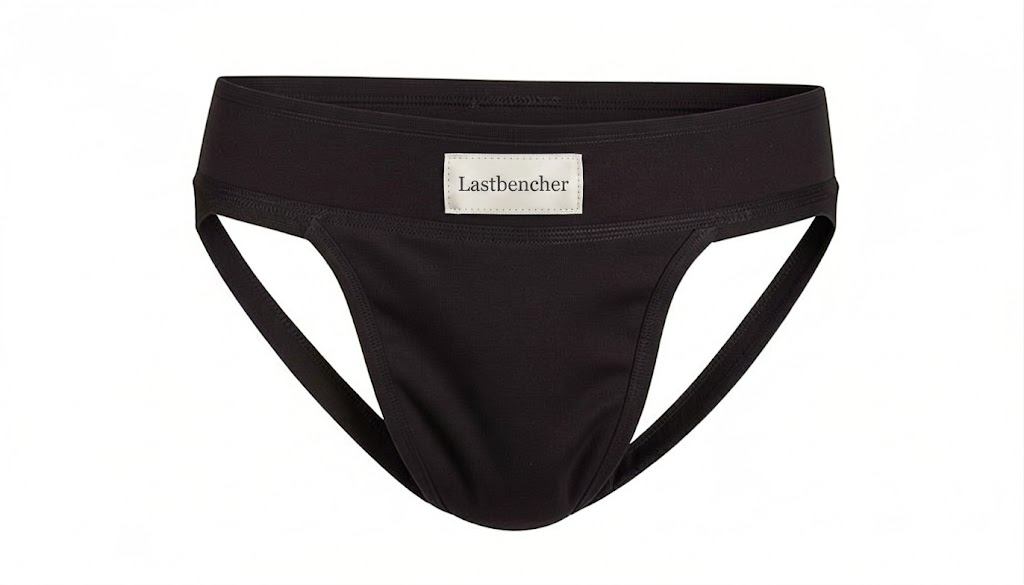 Last Bencher underwear rear waistband detail